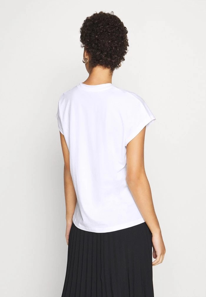 T-Shirt ANNA FIELD Anna Field Basic T-shirt Blanche Femme | GBP-3257572